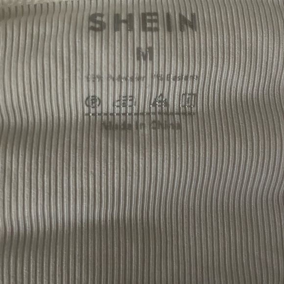 White Ribbed Halter Top - Picture 3 of 3